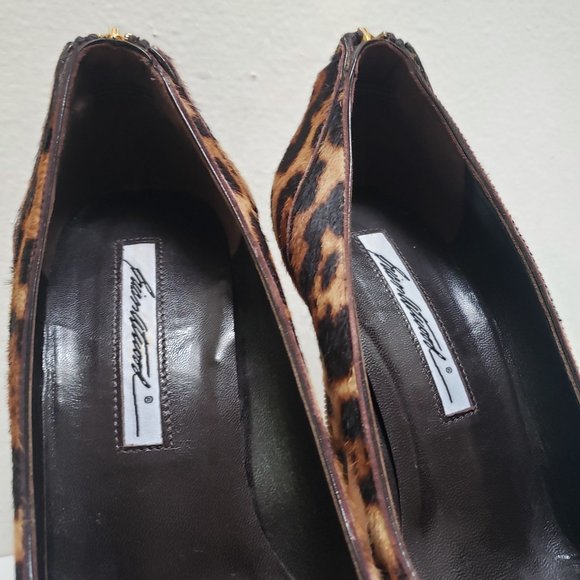 Brian Atwood India Leopard-Print Pumps - Picture 14 of 16